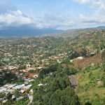 A broad image of the North West Region including houses